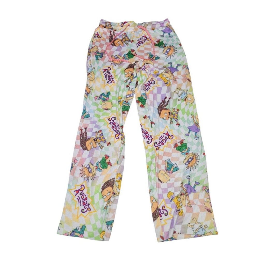 Nickelodeon Rugrats Pajama Pants Tommy Angelica Drawstring‎ Waist Womens XS